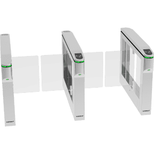 JSTD9151-21 Karsun Patent Luxury Servo Motor Swing Turnstile Gate