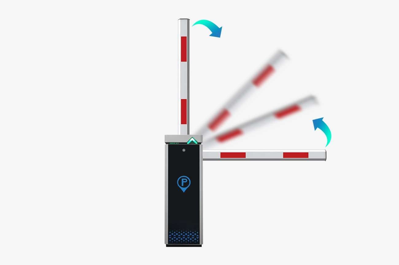 KS-DZ0023 - Karsun Access DC Brush-Less Boom Barrier Gate | KARSUN KS-DZ0023 - Karsun Access DC Brush-Less Boom Barrier Gate JS-LPRO1, KARSUN, KARSUN ACCESS, Access Control, Biometric Access Control, Face Recognition Device, Parking, Auto Payment Machine, Boom Barrier Gate, LPR Camera, Parking Guidance, RFID Parking System, Rising Bollards, Ticket/Card Dispenser, Turnstile, Flap Turnstile, High Speed Gate, Sliding Turnstile, Swing Turnstile, Tripod Turnstile, Waist /Full Height Turnstile, Parking Gate, Parking Barrier Gate, Boom Barrier, Parking Barrier, Barrier Boom Arm Gate, Parking Equipment, Automatic Boom Barrier Gate, DC Motor Barrier Gate, Car Park Barrier System KS-DZ0023 boom barrier gate provides a secure and convenient solution of stopping unauthorize vehicle or giving access to authorize vehicle, for parking lots with high traffic flow such as toll gate, shopping center, exhibition center, hospitals, airport etc. Previous Next Features Karsun DZ series boom Barrier gate is durable, accurate, flexible and safe. It assembles with aluminum alloy octagonal beam with the Max. Length of 6m, gate open/close time is 0.9s/1.5s/3s optional. Adopts 2nd generation DC brush-less mechanism, which merits for compact in structure, enhanced rigidity, and convenient for maintenance and operation. When the brake lever is in the horizontal or vertical state, the movement structure is completely self-locking, which can effectively protect the reducer from external impact. Compared with ordinary barrier gate mechanism, our failure rate can be reduced by about 20%. Anti-smashing function, rebound when encountering obstacles.Control Board in a Plastic box makes control board waterproof and dust-proof.All part is made by mold make the barrier gate accurate and stable.Safety- Loop detector: after vehicle passed the barrier will automatically close once the loop input was triggered. KARSUN