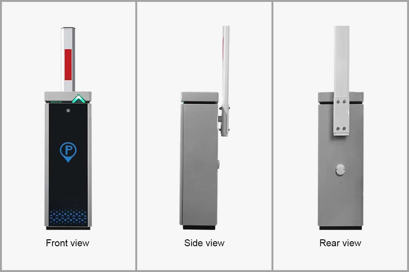 KS-DZ0023 - Karsun Access DC Brush-Less Boom Barrier Gate | KARSUN KS-DZ0023 - Karsun Access DC Brush-Less Boom Barrier Gate JS-LPRO1, KARSUN, KARSUN ACCESS, Access Control, Biometric Access Control, Face Recognition Device, Parking, Auto Payment Machine, Boom Barrier Gate, LPR Camera, Parking Guidance, RFID Parking System, Rising Bollards, Ticket/Card Dispenser, Turnstile, Flap Turnstile, High Speed Gate, Sliding Turnstile, Swing Turnstile, Tripod Turnstile, Waist /Full Height Turnstile, Parking Gate, Parking Barrier Gate, Boom Barrier, Parking Barrier, Barrier Boom Arm Gate, Parking Equipment, Automatic Boom Barrier Gate, DC Motor Barrier Gate, Car Park Barrier System KS-DZ0023 boom barrier gate provides a secure and convenient solution of stopping unauthorize vehicle or giving access to authorize vehicle, for parking lots with high traffic flow such as toll gate, shopping center, exhibition center, hospitals, airport etc. Previous Next Features Karsun DZ series boom Barrier gate is durable, accurate, flexible and safe. It assembles with aluminum alloy octagonal beam with the Max. Length of 6m, gate open/close time is 0.9s/1.5s/3s optional. Adopts 2nd generation DC brush-less mechanism, which merits for compact in structure, enhanced rigidity, and convenient for maintenance and operation. When the brake lever is in the horizontal or vertical state, the movement structure is completely self-locking, which can effectively protect the reducer from external impact. Compared with ordinary barrier gate mechanism, our failure rate can be reduced by about 20%. Anti-smashing function, rebound when encountering obstacles.Control Board in a Plastic box makes control board waterproof and dust-proof.All part is made by mold make the barrier gate accurate and stable.Safety- Loop detector: after vehicle passed the barrier will automatically close once the loop input was triggered. KARSUN