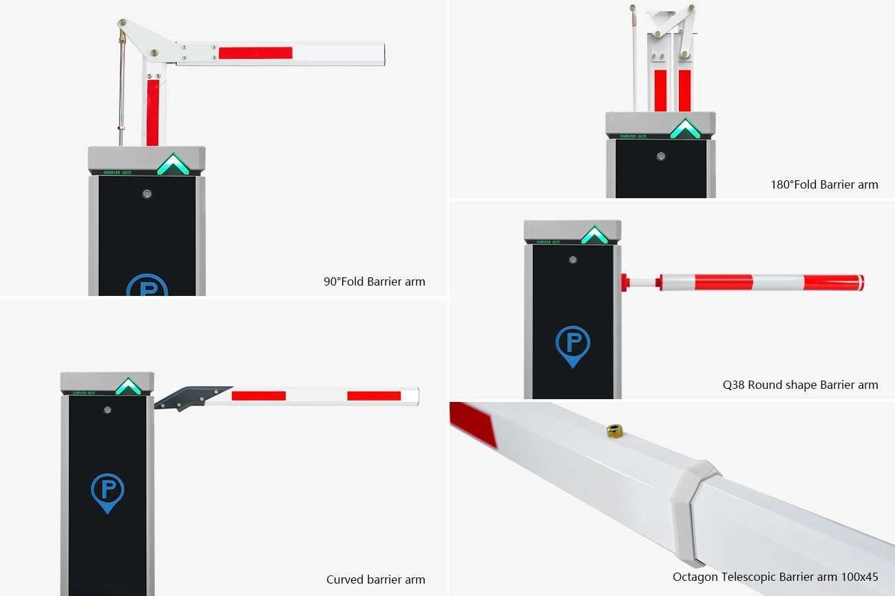 KS-DZ0023 - Karsun Access DC Brush-Less Boom Barrier Gate | KARSUN KS-DZ0023 - Karsun Access DC Brush-Less Boom Barrier Gate JS-LPRO1, KARSUN, KARSUN ACCESS, Access Control, Biometric Access Control, Face Recognition Device, Parking, Auto Payment Machine, Boom Barrier Gate, LPR Camera, Parking Guidance, RFID Parking System, Rising Bollards, Ticket/Card Dispenser, Turnstile, Flap Turnstile, High Speed Gate, Sliding Turnstile, Swing Turnstile, Tripod Turnstile, Waist /Full Height Turnstile, Parking Gate, Parking Barrier Gate, Boom Barrier, Parking Barrier, Barrier Boom Arm Gate, Parking Equipment, Automatic Boom Barrier Gate, DC Motor Barrier Gate, Car Park Barrier System KS-DZ0023 boom barrier gate provides a secure and convenient solution of stopping unauthorize vehicle or giving access to authorize vehicle, for parking lots with high traffic flow such as toll gate, shopping center, exhibition center, hospitals, airport etc. Previous Next Features Karsun DZ series boom Barrier gate is durable, accurate, flexible and safe. It assembles with aluminum alloy octagonal beam with the Max. Length of 6m, gate open/close time is 0.9s/1.5s/3s optional. Adopts 2nd generation DC brush-less mechanism, which merits for compact in structure, enhanced rigidity, and convenient for maintenance and operation. When the brake lever is in the horizontal or vertical state, the movement structure is completely self-locking, which can effectively protect the reducer from external impact. Compared with ordinary barrier gate mechanism, our failure rate can be reduced by about 20%. Anti-smashing function, rebound when encountering obstacles.Control Board in a Plastic box makes control board waterproof and dust-proof.All part is made by mold make the barrier gate accurate and stable.Safety- Loop detector: after vehicle passed the barrier will automatically close once the loop input was triggered. KARSUN