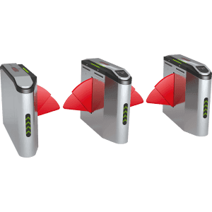 JS-Y019-Flap Barrier Turnstile Gate