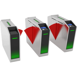 JS-YZ017-Flap Barrier Turnstile Gate