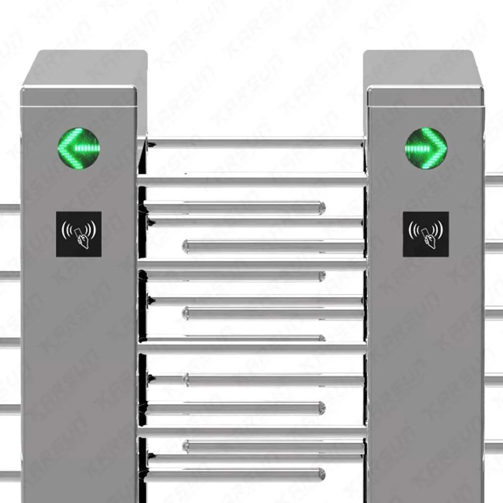 Mastering the Use of KARSUN Turnstiles for Smooth Access Control | KARSUN the JS-BGZ002 – Waist Height Rotating Turnstile Gate