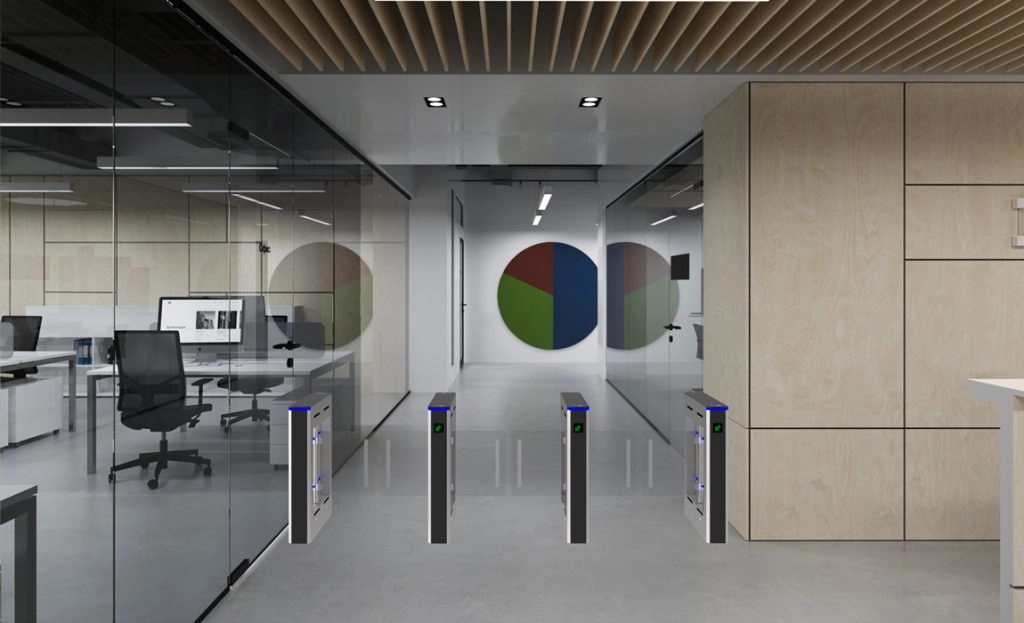 How Optical Turnstiles Enhance Modern Security Systems | KARSUN optical-swing-turnstiles_6-1024x623