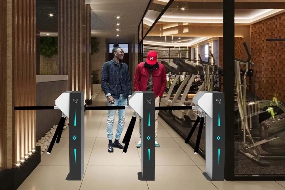 tripod turnstile gym entrance