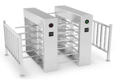 JS-BGZ002 Waist Height Rotating Turnstile Gate.